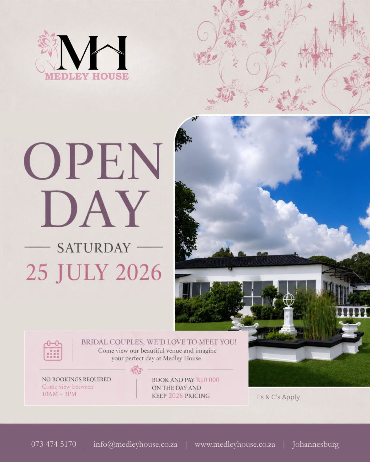 Wedding Venue Open Day 2026