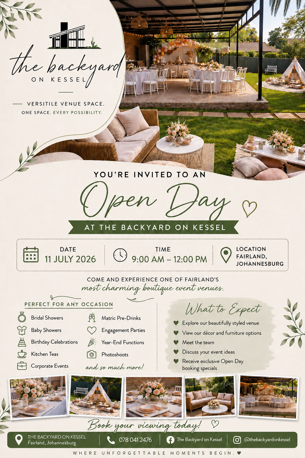 Wedding Venue Open Day 2026